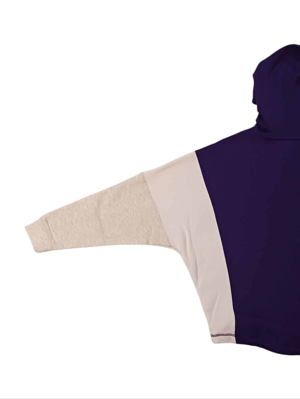 LSU Colorblock Cropped Hoodie - Picture 13 of 16